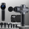 Everfit Massage Gun 30 Speed 6 Heads Muscle Massager Grey