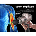 Everfit Massage Gun 30 Speed 6 Heads Vibration Muscle Massager Gold