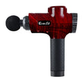 Everfit Massage Gun 30 Speed 6 Heads Vibration Muscle Massager Red