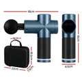 Everfit 30 Speed Massage Gun 4 Heads Muscle Massager Chargeable