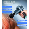 Everfit 30 Speed Massage Gun 4 Heads Muscle Massager Chargeable