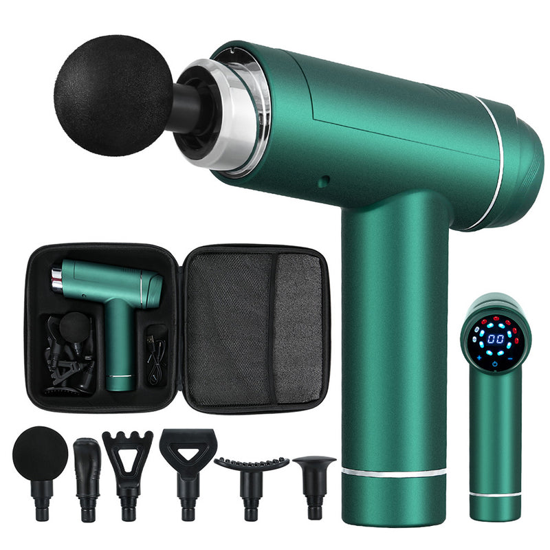 Everfit Massage Gun 30 Speed 6 Heads Muscle Massager Vibration