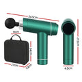Everfit Massage Gun 30 Speed 6 Heads Muscle Massager Vibration