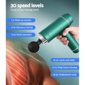 Everfit Massage Gun 30 Speed 6 Heads Muscle Massager Vibration