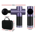 Everfit 30 Speed Massage Gun 4 Heads Muscle Massager Chargeable