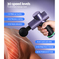 Everfit 30 Speed Massage Gun 4 Heads Muscle Massager Chargeable