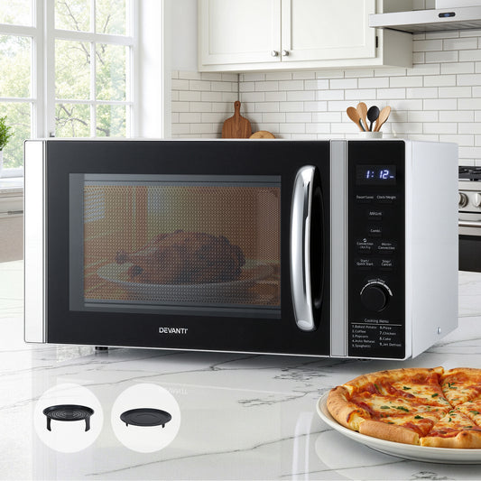Devanti 30L Air Fryer Microwave Oven Convection Grill