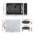 Devanti 30L Air Fryer Microwave Oven Convection Grill