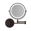 Embellir 10X Magnifying Extendable Makeup Mirror Double-Sided Brown
