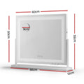 Embellir Makeup Mirror 60x50cm 360° Rotatable LED Vanity Lights