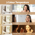 Embellir Makeup Mirror 60x50cm 360° Rotatable LED Vanity Lights