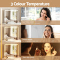 Embellir 60x50cm Hollywood Vanity Mirror LED Light White Tabletop