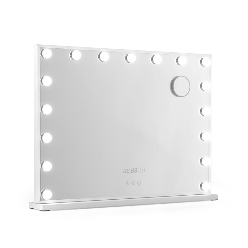 Embellir Hollywood Vanity Mirror 80x60cm LED Light White Tabletop