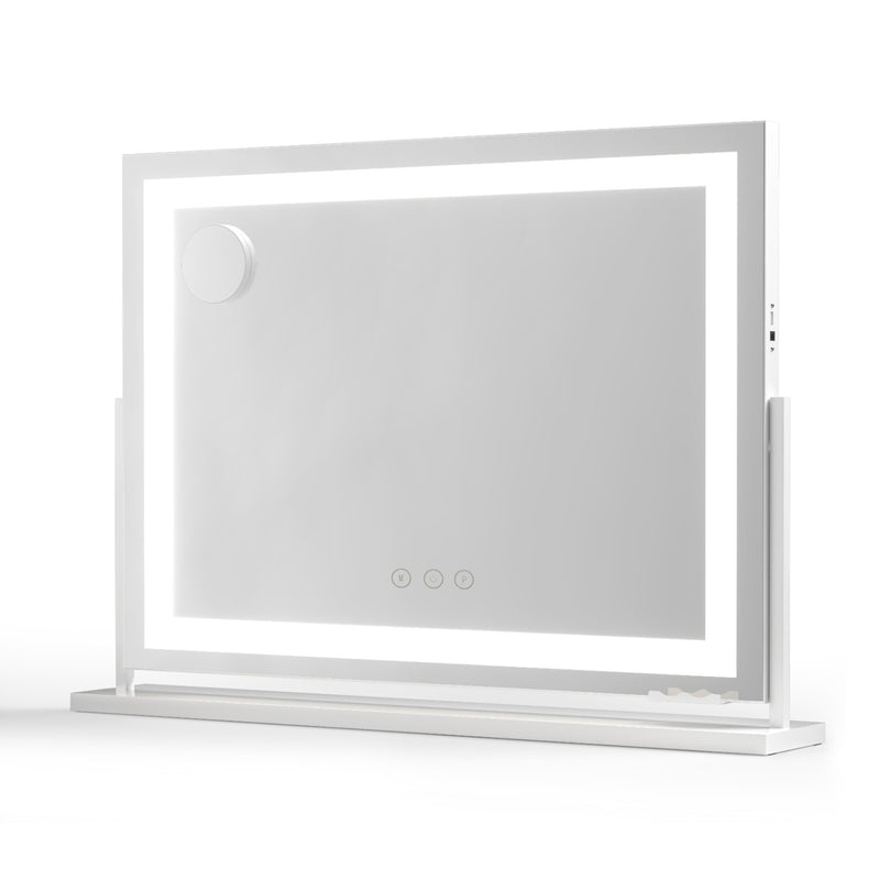 Embellir Makeup Mirror 80x58cm 360 Rotatable Vanity Light Strip