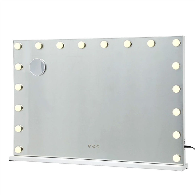 Embellir 90x60cm Makeup Mirror Large Hollywood Vanity Mirror with 18 Dimmable LED Bulbs