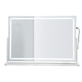 Embellir 90x60cm Makeup Mirror 360 degree Rotatable Vanity Mirror 10x magnifing