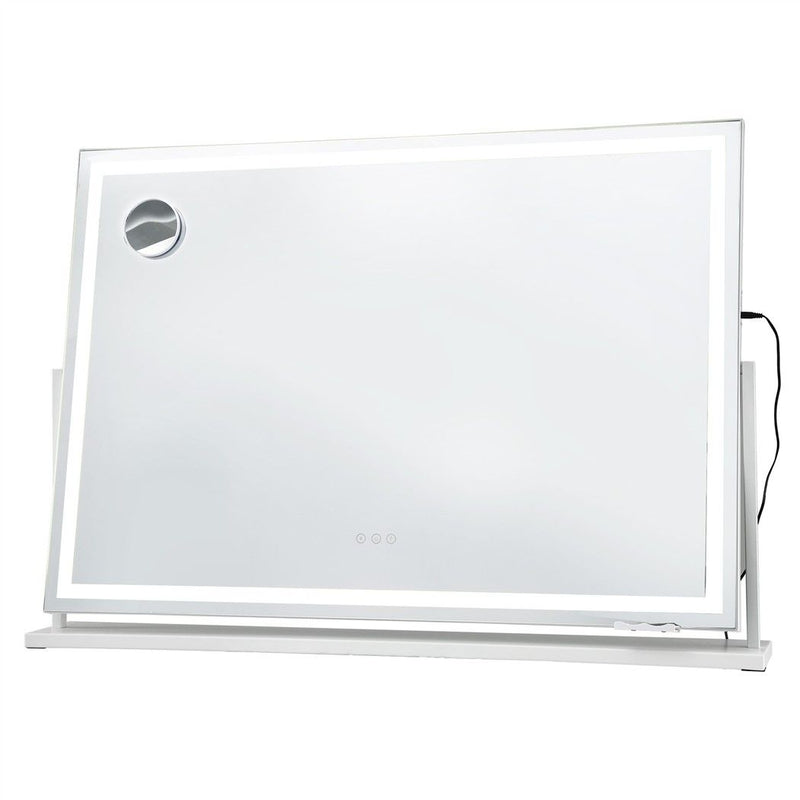 Embellir 100x70cm Makeup Mirror 360 degree Rotatable Vanity Mirror 10x magnifing
