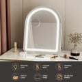 Embellir Makeup Mirror 35x45cm LED Light 5x Magnification White Arch