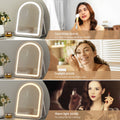 Embellir Makeup Mirror 35x45cm LED Light 5x Magnification White Arch