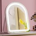 Embellir Makeup Mirror 35x45cm LED Light 5x Magnification White Arch