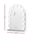 Embellir LED Makeup Mirror 40x50cm 5x Magnification Vanity White Arch