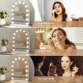 Embellir LED Makeup Mirror 40x50cm 5x Magnification Vanity White Arch