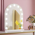 Embellir LED Makeup Mirror 40x50cm 5x Magnification Vanity White Arch
