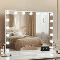 Embellir Hollywood Vanity Mirror 80x58cm LED Lights Tabletop Wall