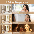 Embellir Bluetooth Makeup Mirror 80x58cm LED Hollywood Vanity Wall