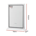 Embellir Bluetooth Makeup Mirror 58x80cm Hollywood LED Light