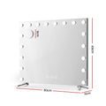Embellir Hollywood Vanity Makeup Mirror LED Light 80x65cm Silver