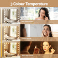 Embellir Hollywood Vanity Makeup Mirror LED Light 80x65cm Silver