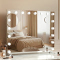 Embellir Hollywood Vanity Makeup Mirror LED Light 80x65cm Silver