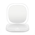 Embellir LED Compact Mirror 10x Magnification Travel Makeup White