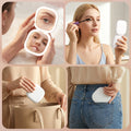 Embellir LED Compact Mirror 10x Magnification Travel Makeup White