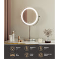 Embellir Makeup Mirror 20x20cm 10X Magnification LED Light Tabletop