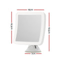 Embellir 10X Magnification LED Makeup Mirror Suction Cup Cordless