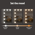 Embellir Hollywood Makeup Mirror 30x40cm LED Light White Bluetooth