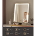 Embellir Hollywood Vanity Makeup Mirror 40x50cm LED Light Rotation