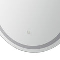 Embellir LED Mirror 50x75cm Oval Bathroom Vanity Wall Light