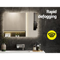 Embellir LED Wall Mirror 70x50cm Bathroom Round Rectangle