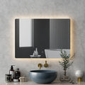 Embellir LED Wall Mirror 70x50cm Bathroom Round Rectangle
