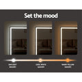 Embellir LED Wall Mirror 100x70cm Rectangle Bathroom Light