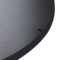 Embellir 90cm Round Black Wall Mirror Makeup Bathroom