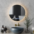 Embellir 50cm Round Bluetooth LED Wall Mirror Bathroom Light