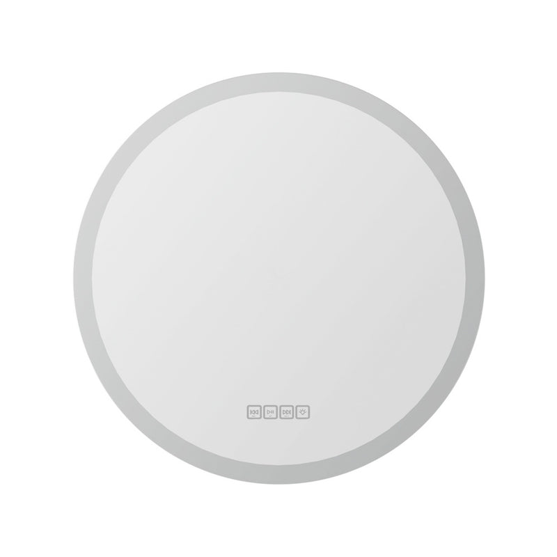 Embellir 60CM Round LED Bluetooth Mirror Bathroom Wall Light