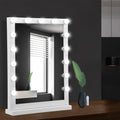 Embellir Hollywood Makeup Mirror 43x61cm LED Vanity Tabletop White