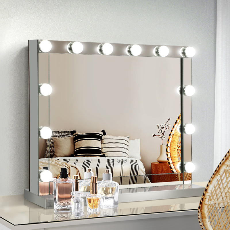 Embellir Hollywood Makeup Mirror 12 LED Dimmable Wall Vanity Light