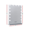 Embellir Hollywood Makeup Mirror 43x61cm LED Light Tabletop Wall