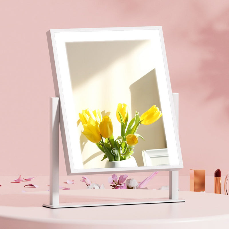 Embellir Makeup Mirror 25x30cm LED Hollywood Vanity White